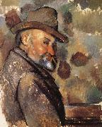Paul Cezanne hat man Germany oil painting artist